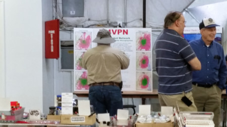 Visitor to the VAPN poster at Manassas Ham Fest 2016