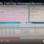 Passing ARRL Field Day messages the easy way with packet radio