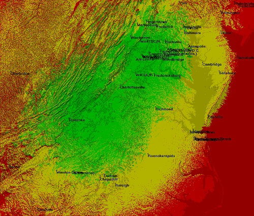 VAPN 6m coverage with one extra site near Roanoke